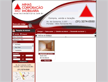 Tablet Screenshot of mciimobiliaria.com.br